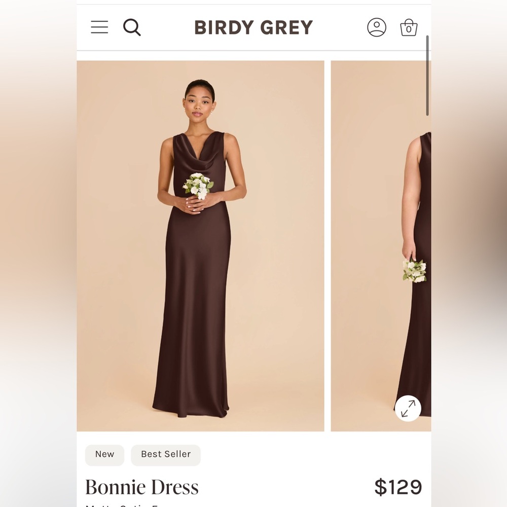 Birdy Grey Espresso Bridesmaid Dress